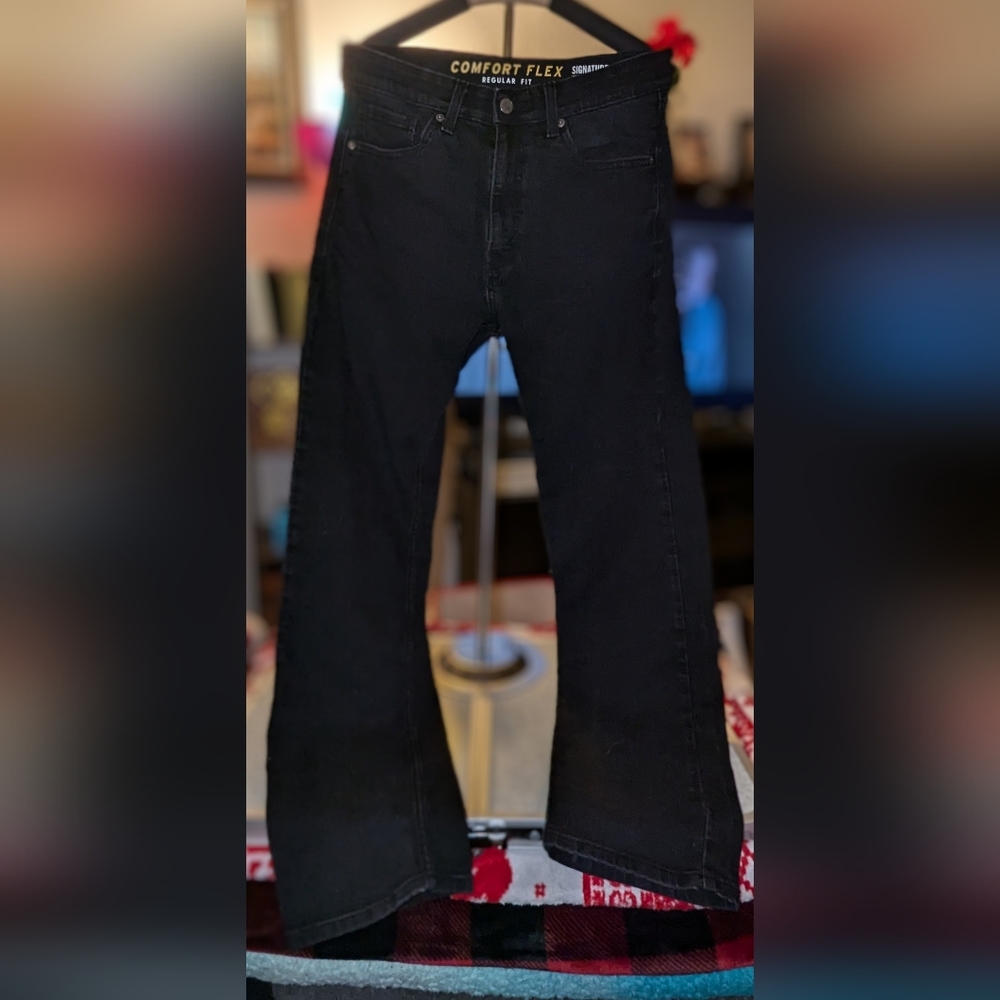 Signature by Levi Strauss Black Bootcut Jeans